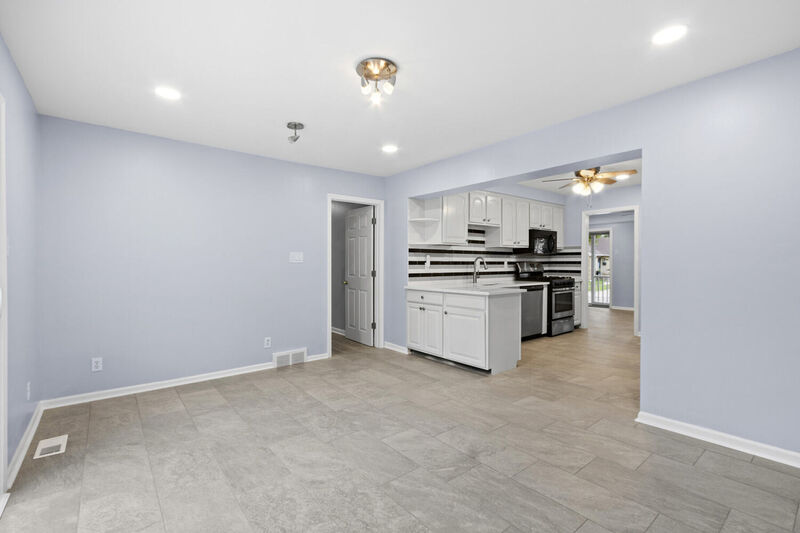 Dining Area, Full Single-Family Home Remodel