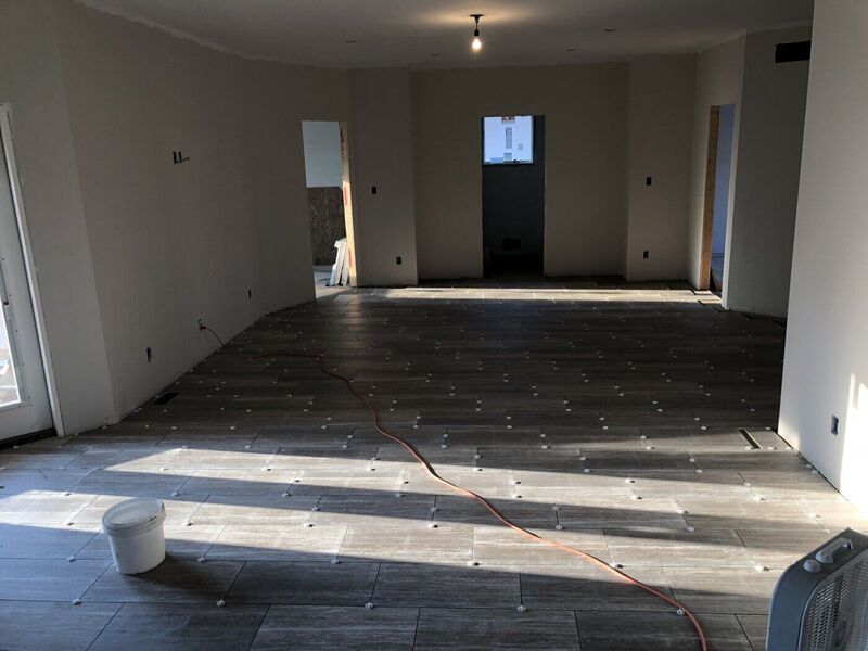 Main floor, Wood-Plank Floors and Built Shower