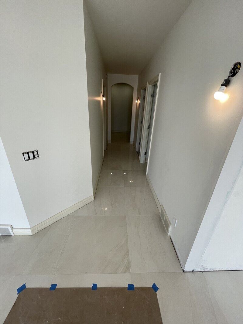 Hallway, Lakefront Residence