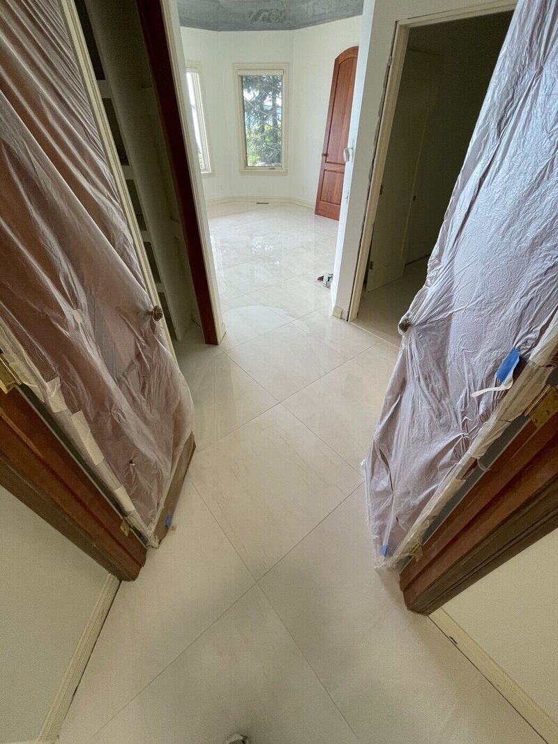 Master suite entry, Lakefront Residence