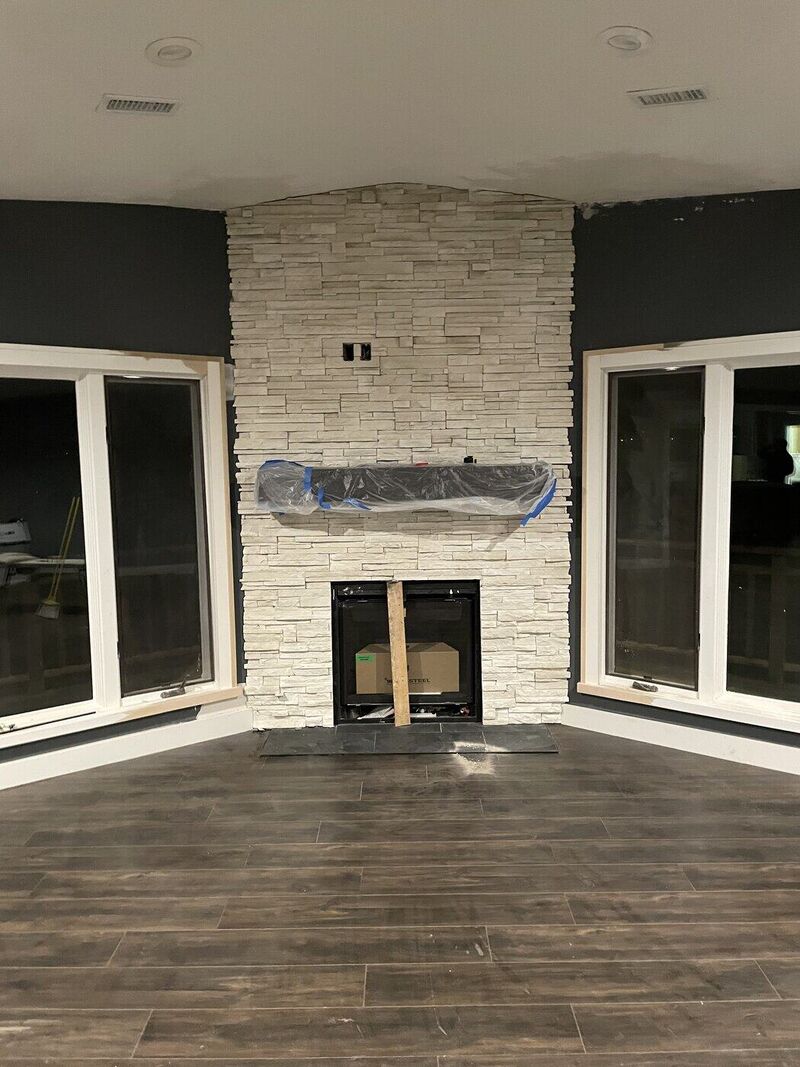 Fireplaces and feature walls