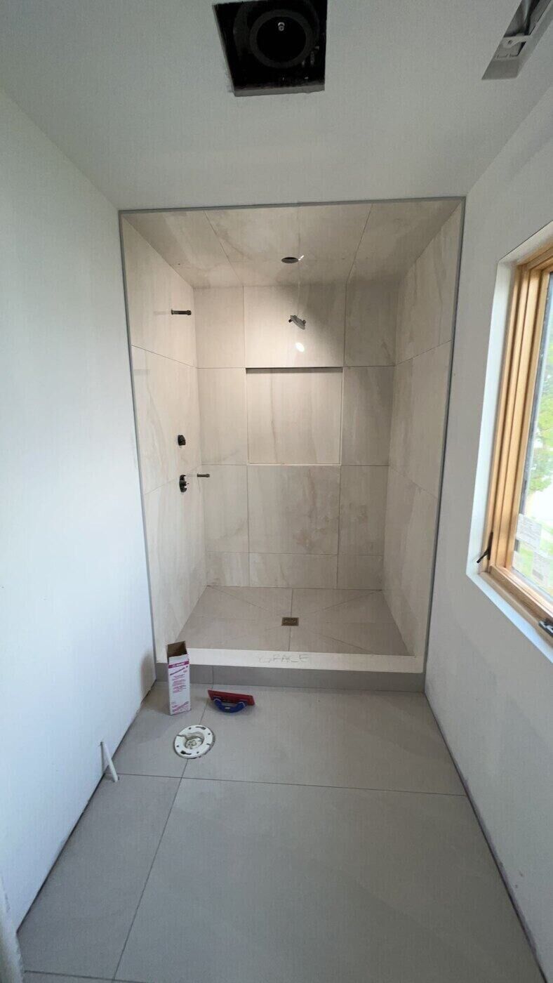 Bathroom 2, Large-Format, Laid Out First